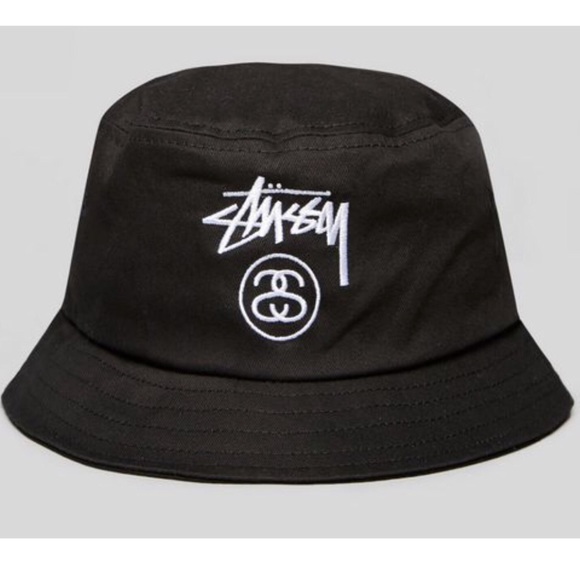 stussy army bucket hat
